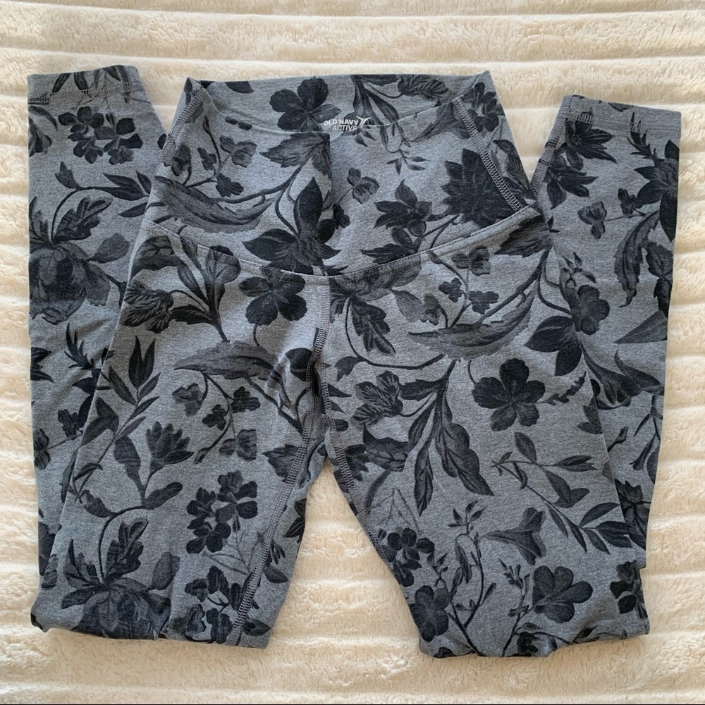 Old navy floral leggings